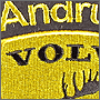 Вышивка логотипа на одежде Andruha Volvo, брендирование вышивкой