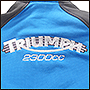 Логотип на спортивном костюме Triumph