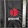 Логотип Point на ветровке