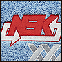 Вышивка на полотенце логотипа Nek-2017