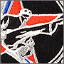 Вышивка логотипа спортшколы по тхэквондо 