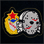 Вышивка логотипа ЦСКА и хоккейной маски