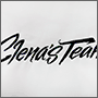 Вышивка на ткани логотип Elena's Team