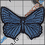 Нашивка бабочка