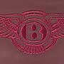 Нанесение логотипа Bentley на спинке кресла