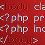 Вышивка php-кода на футболке