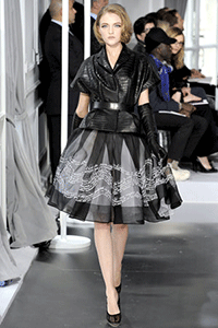 Юбка с вышивкой из коллекции Christian Dior