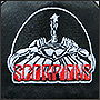 Вышивка на кепке логотипа Scorpions