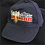 Машинная вышивка на бейсболке с логотипом Лос-Анжелос