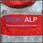 Нашивка на куртку с логотипом Intro Alp