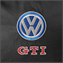 Вышивка логотипа Volkswagen GTI