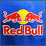 Вышивка логотипа Red Bull