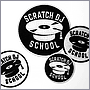Нашивка Scratch DJ school