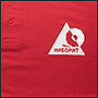 Вышивка на одежде логотипа Ниборит