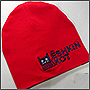 Вышивка на шапке Ёшкин кот