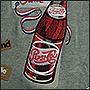 Вышивка логотипа Пепси-колы на толстовке на заказ