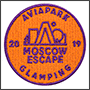Нашивка с логотипом Moscow escape