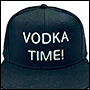 Вышивка на кепке Vodka time