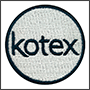 Нашивка с логотипом Kotex