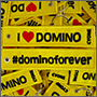 I love domino брелки