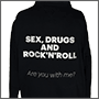 Sex, drugs and rock-n-roll кофта