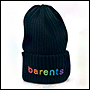 Вышивка на вязаной шапке Barents