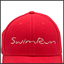 Вышивка на кепке надписи SwimRun