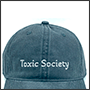 Вышивка на кепке Toxic Society